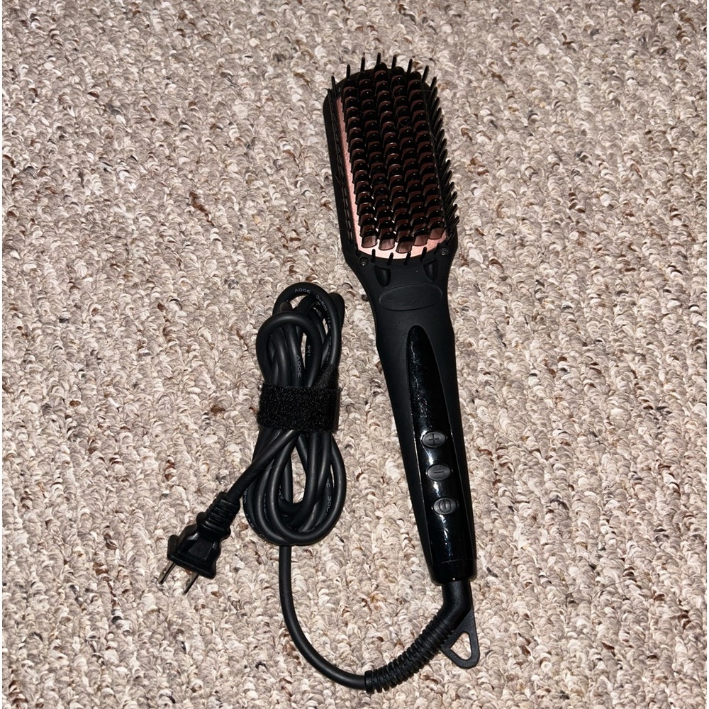 Subay hairbrush straightener